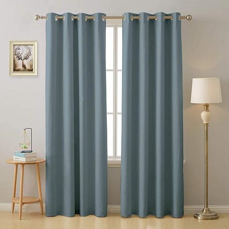 Plain Neutral and Natural curtains of Emirati Curtains
