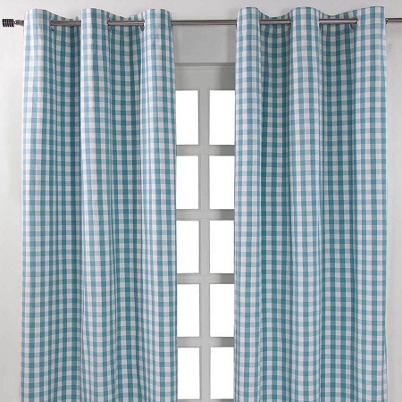 Stripes and Checks curtains of Emirati Curtains