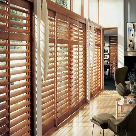 Wooden Blinds of Emirati Curtains